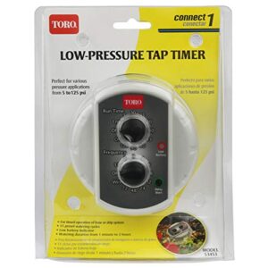 Toro 53453 Low-Pressure Tap Timer, Light Grey