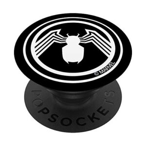 marvel venom spider icon popsockets popgrip: swappable grip for phones & tablets