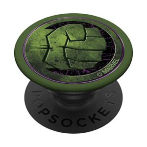marvel the incredible hulk fist icon popsockets popgrip: swappable grip for phones & tablets