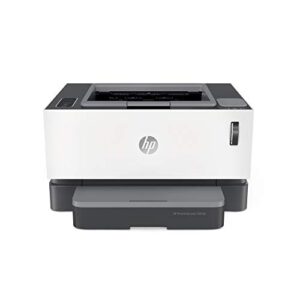 HP Neverstop Laser 1001nw Wireless Monochrome Printer with built-in Ethernet & cartridge-free toner tank, comes with up to 5,000 pages of toner in the box (5HG80A)