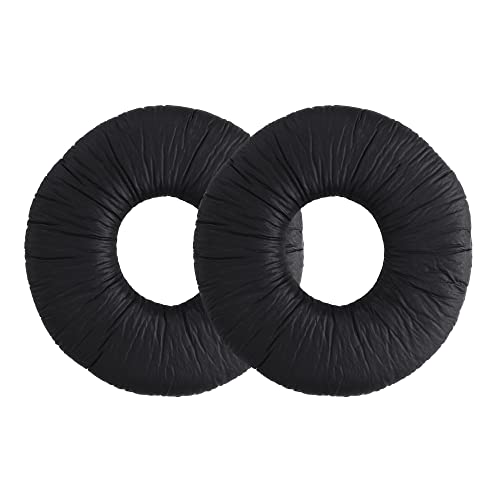 kwmobile Replacement Ear Pads Compatible with Sony MDR-ZX100/ZX110/ZX300/V150 - Earpads Set for Headphones - Black