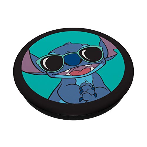 Disney Lilo and Stitch Cute Sunglasses PopSockets PopGrip: Swappable Grip for Phones & Tablets