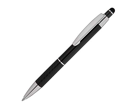 Express Pencils™ - Personalized Pens Gift Set - 2 Pack of Metal Pens w/gift box - Luxury Ballpoint Pen Custom Engraved with Name, Logo or Message for Executive, Business or Personal use (Black-Red)