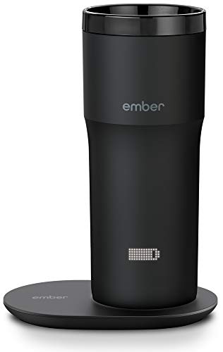 Ember Travel Mug Charging Coaster 2, Wireless Charging for Use with Ember Temperature Control Smart Travel Mug, Black