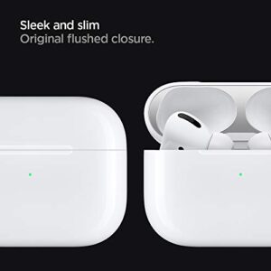 Spigen Shine Shield Designed for Airpods Pro 2nd Generation (2022) and Airpods Pro (2019) Anti Dust Sticker [2 Sets] - Metallic Silver