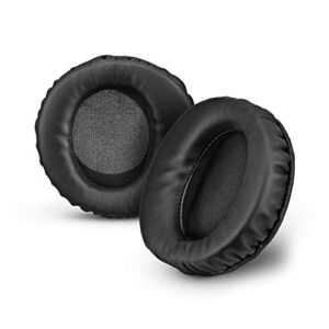 upgraded earpads for sony mdr-rf985r rf985r 960r rf925r rf860f, real memory foam & faux leather, better sound isolation & comfort than stock ear pads by brainwavz, black