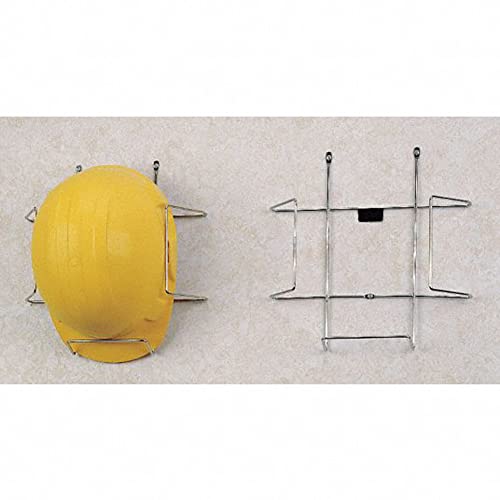 Attisstore Hard Hat Holder Hard Hat Storage Rack Wall Mounted, Gray