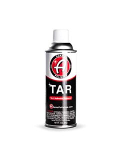 adam's tar 9oz - heavy duty, concentrated road tar & adhesive remover | remove rubber streaks, badges, & grime from your paint, wheels, rims, and other exterior surfaces