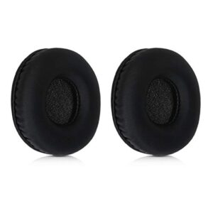 kwmobile replacement ear pads compatible with jbl tune 600 / 500bt / 450 - earpads set for headphones - black