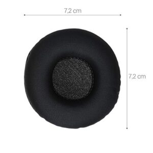 kwmobile Replacement Ear Pads Compatible with JBL Tune 600 / 500BT / 450 - Earpads Set for Headphones - Black