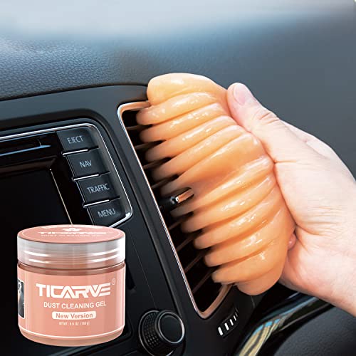 TICARVE Cleaning Gel for Car Detail Putty Car Vent Cleaner Putty Gel Detail Auto Tools Car Interior Cleaner Cleaning Mud for Car and Keyboard Cleaner Slime 2023 Upgrade