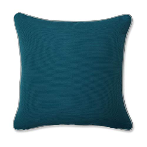 Pillow Perfect Outdoor/Indoor Sassy Sand Dollars Throw Pillow, 16.5" x 16.5", Green