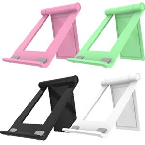 munskt cell phone stand multi-angle,tablet stand universal smartphones for holder tablets, e-reader, compatible phone xs/xr/8/8 plus/7/7 plus, galaxy s8/s7/note 8, air, mini, pixel 2