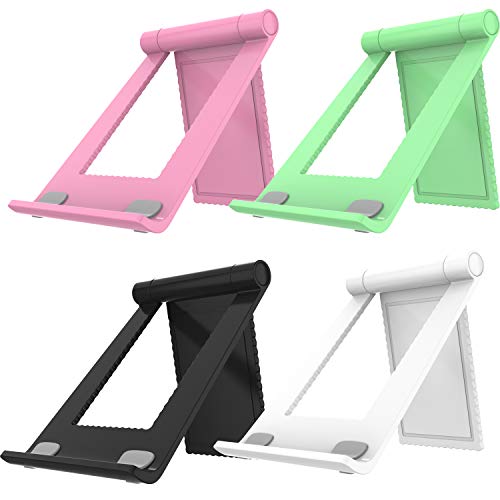 MUNSKT Cell Phone Stand Multi-Angle,Tablet Stand Universal Smartphones for Holder Tablets, e-Reader, Compatible Phone XS/XR/8/8 Plus/7/7 Plus, Galaxy S8/S7/Note 8, Air, Mini, Pixel 2