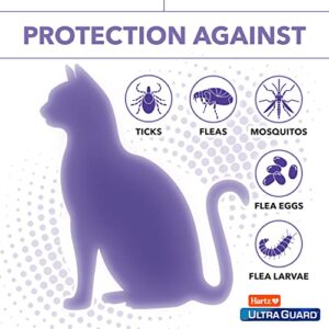 Hartz UltraGuard Pro Topical Flea & Tick Prevention for Cats & Kittens, Over 5 lbs 6 Monthly Treatments