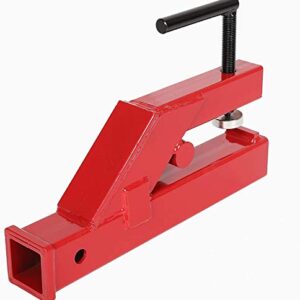 JMTAAT Clamp on Trailer Hitch Receiver 2” Deere Bobcat Tractor Bucket