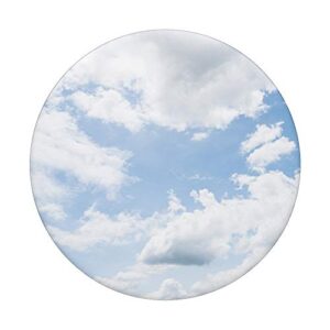 Every Cloud Blue Sky Clouds PopSockets Swappable PopGrip