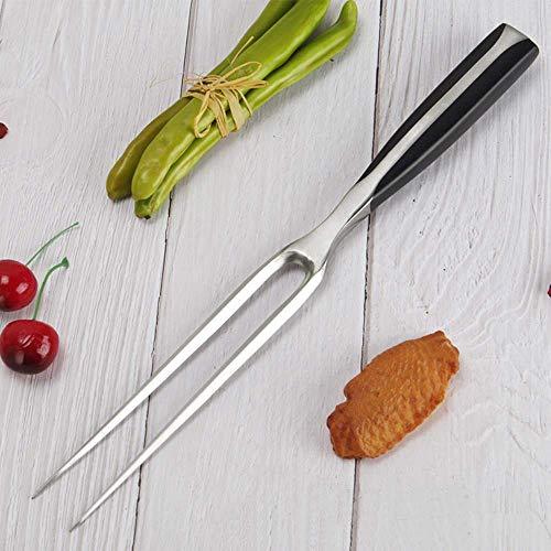 NEWZAF Chef Pro Stainless Steel Carving Fork Meat Fork Pasta Fork 12 Inch