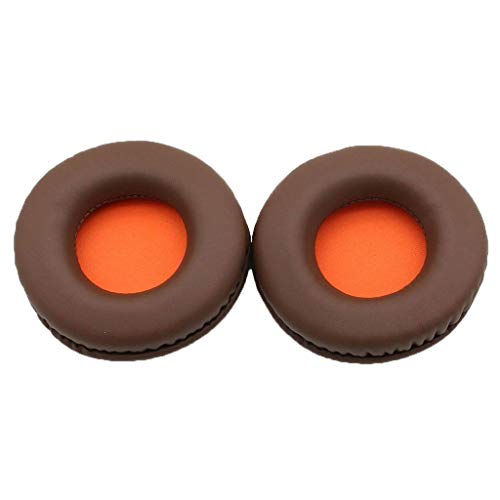 Replacement Hesh2 Ear Pads Earpads Ear Cushions Cups Cover Repair Parts Compatible with Skullcandy Hesh Hesh 2 Hesh 2.0 Wireless Headphones (Brown)