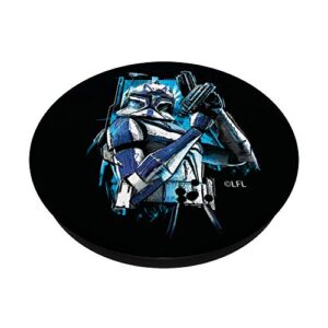 Star Wars The Clone Wars Captain Rex Clone Trooper PopSockets PopGrip: Swappable Grip for Phones & Tablets