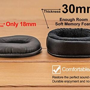 Arctis 7 Ear Cushion Replacement Ear Pads Compatible with ATH-M50x M50 M40, Arctis 7 Arctis Pro, ATH-WS1100iS, HD280 Pro, MDR-7506 V6 Headphone (Hybrid Velour)