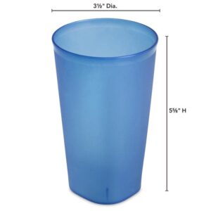 Sterilite 09244h08 20 Oz Tuquoise Blue Tint Tumblers 4 Count