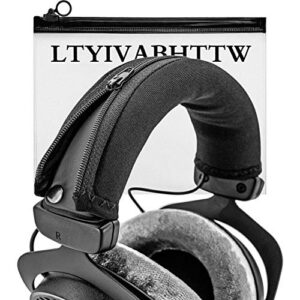 dt770 headband cover compatible with dt770, dt880, dt990, dt 770 pro, dt 880 pro, dt 990 pro headphones (black)