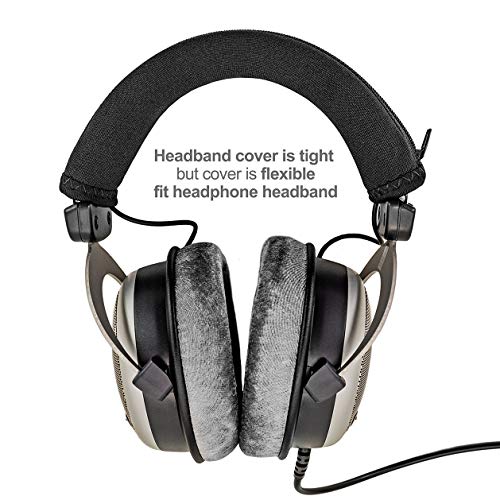 DT770 Headband Cover Compatible with DT770, DT880, DT990, DT 770 PRO, DT 880 PRO, DT 990 PRO Headphones (Black)