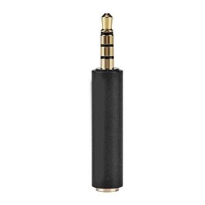 Pomya Male to Female Headphone Audio Adapter,3.5mm OMTP to CTIA Conversion Earphone Adapter for Earphone Compatible with Smartphones and Tablets,OMTP to CTIA Converter( 3PCS)
