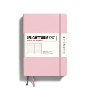 leuchtturm1917 - special edition muted colours - powder notebook a5 hardcover polka dot