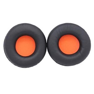 1 pair replacement earpads for skullcandy hesh 1.0 for hesh 2.0 headphones ear pads covers (black and orange)