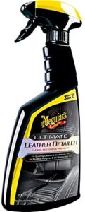 meguiar's g201316eu ultimate leather detailer 473 ml cleans, restores & protects leather