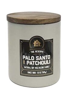 palo santo and patchouli