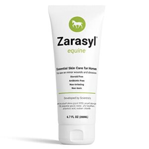 zarasyl essential skin care ointment for horses - protects and moisturizes for equine healing - first aid salve for horse wounds and skin repair – 6.7oz