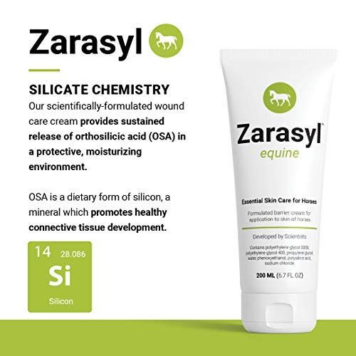 Zarasyl Essential Skin Care Ointment for Horses - Protects and Moisturizes for Equine Healing - First Aid Salve for Horse Wounds and Skin Repair – 6.7oz