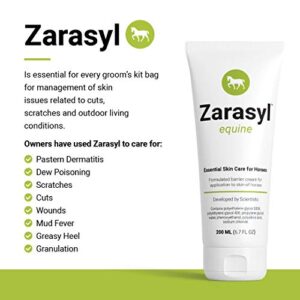 Zarasyl Essential Skin Care Ointment for Horses - Protects and Moisturizes for Equine Healing - First Aid Salve for Horse Wounds and Skin Repair – 6.7oz