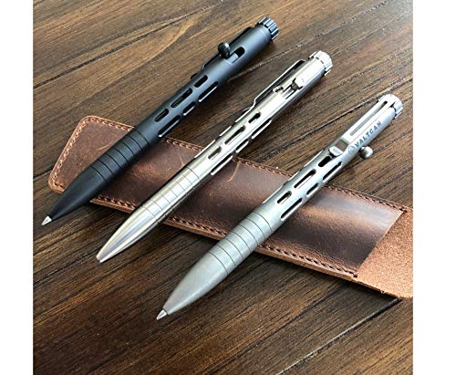 Valtcan Titanium Cyberpen Bolt Pen EDC Writer Gear Matte Black