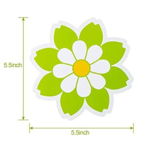 45 Pieces Spring Flower Cutouts Mini Retro Flower Cutouts Springtime Cut-Outs for Bulletin Board Classroom School Party Decoration