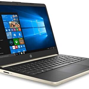 HP 14" Laptop, Intel Core i3-1005G1, 4GB SDRAM, 128GB SSD, Pale Gold, 14-DQ1038wm