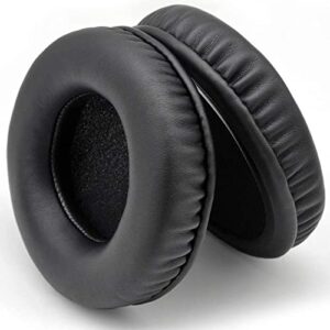 replacement earpads cushions ear pads cover memory foam compatible with sony mdr-nc6 mdr-nc7 akg k518 k518dj k518le k81headphones (75mm)