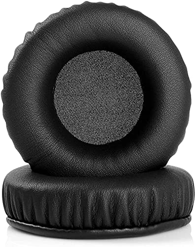 Replacement Earpads Cushions Ear Pads Cover Memory Foam Compatible with Sony MDR-NC6 MDR-NC7 AKG K518 K518DJ K518LE K81Headphones (75mm)