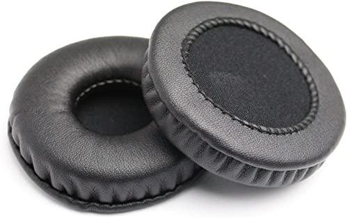 Replacement Earpads Cushions Ear Pads Cover Memory Foam Compatible with Sony MDR-NC6 MDR-NC7 AKG K518 K518DJ K518LE K81Headphones (75mm)