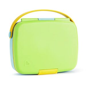 Munchkin® Lunch™ Bento Box for Kids, Includes Utensils, Green