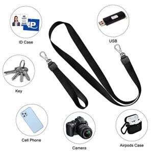 COCASES Phone Lanyard, Universal Cell Phone Neck and Wrist Nylon Strap Tether for Around The Neck, Compatible for iPhone All Smartphones