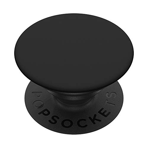 matt black minimalist stylish PopSockets Swappable PopGrip