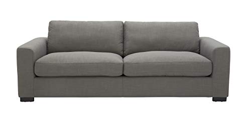 Amazon Brand - Stone & Beam Westview Extra-Deep Down-Filled Sofa Couch, 89"W, Smoke