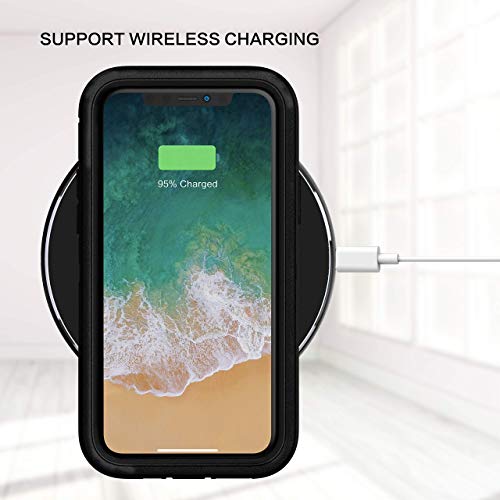 MXX Heavy Duty Case for iPhone 11 Pro Max - (No Built in Screen Protector) Drop Protection Tough Case for Apple iPhone 11 Pro Max (Black)