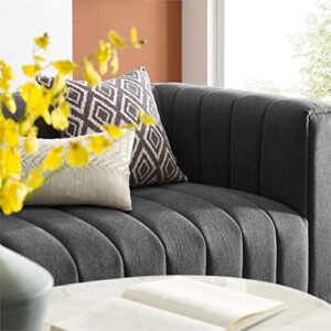 Modway Reflection Sofas, Charcoal