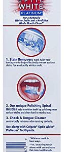 Colgate 360 Optic White Platinum Toothbrush, Soft, 2 Count (Pack of 3) Total 6 Toothbrushes