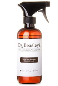 dr. beasley's water spot remover - 12 oz, dissolves mineral deposits, quick-removal action, prevents stains and etching on vehicles
